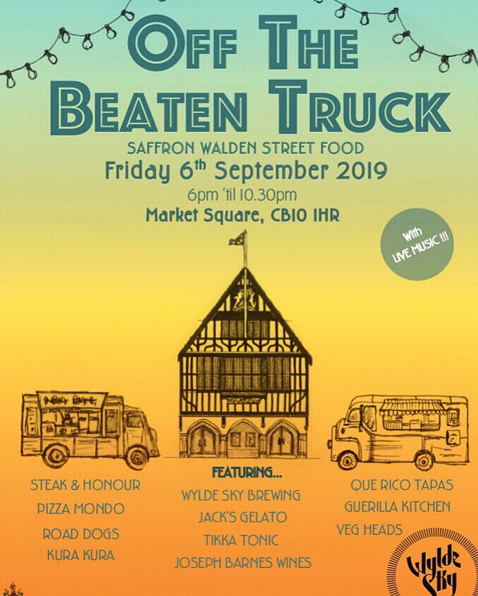 *TONIGHT, Saffron Walden, 6pm* Got a little thing going on tonight in the Market Sq <a href="/offbeatentruck/">Off the Beaten Truck</a> The BIGGEST event yet with street food, custom bar, live funk music, DJ sets &amp; vintage furniture💥#sidehustle #streetfood #foodie #foodtruck #saffronwalden #OTBT #offthebeatentruck
