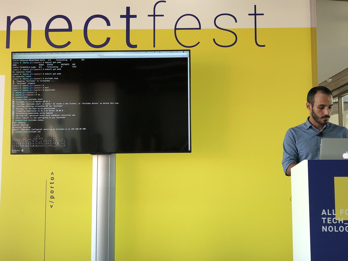 davidcmps's tweet photo. Thank you @mccricardo for the good overview of Kubernetes. Will definitely have a look into Telepresence and Abstraction! #connectfest https://t.co/IRt0OMCtTP