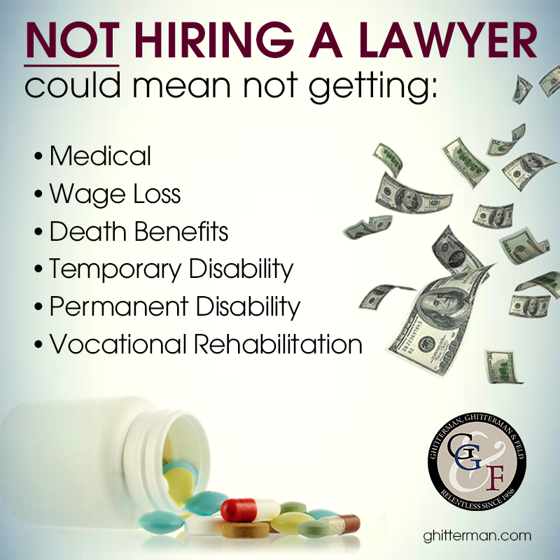 Trying to decide whether to hire a lawyer? Not hiring a lawyer could mean missing out on important benefits. Call us at 805-214-8888 or 661-214-8888, we can help. #Relentless #hirealawyer

ghitterman.com