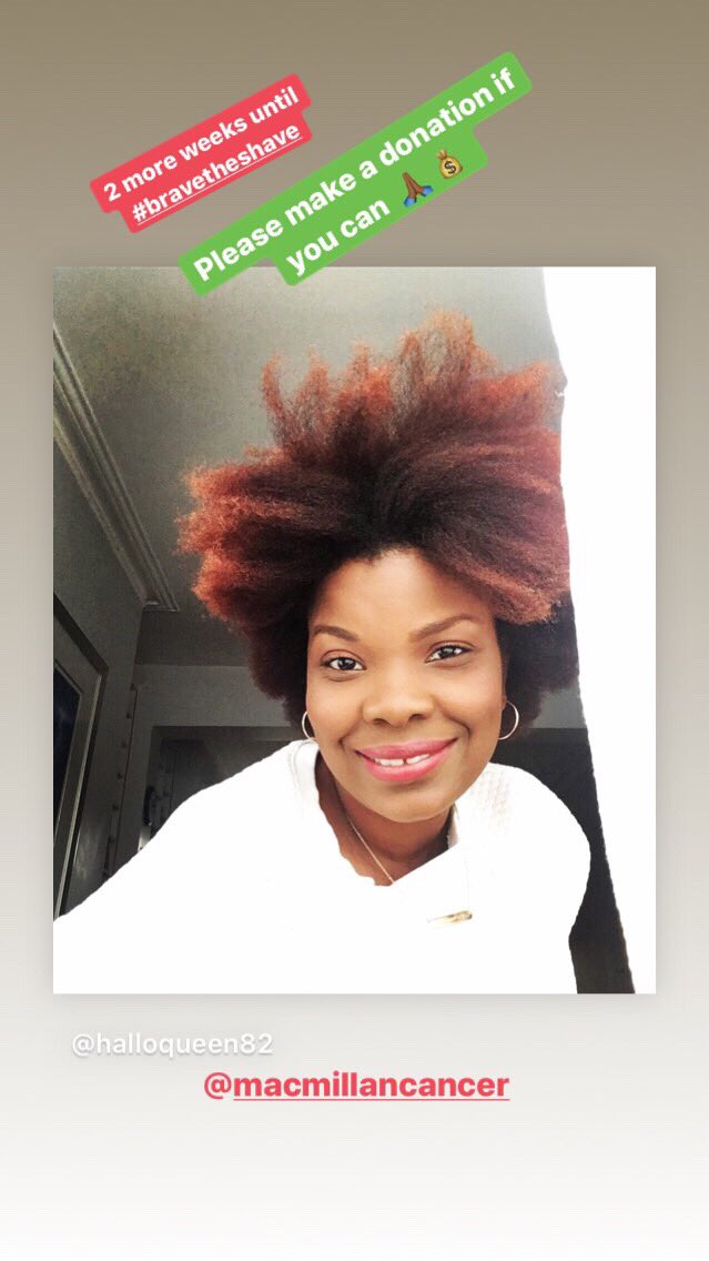 Aunteya's tweet photo. TWO MORE WEEKS 🙌🏾🙌🏾
*no split ends
*no trying to locate the correct dye shade
*no topping up dye
*no scheduling in wash days/ deep condition days/ twist days/ twist out days
*no making sure head wraps are clean
*no running out of products. https://t.co/ZM78zEKGq6