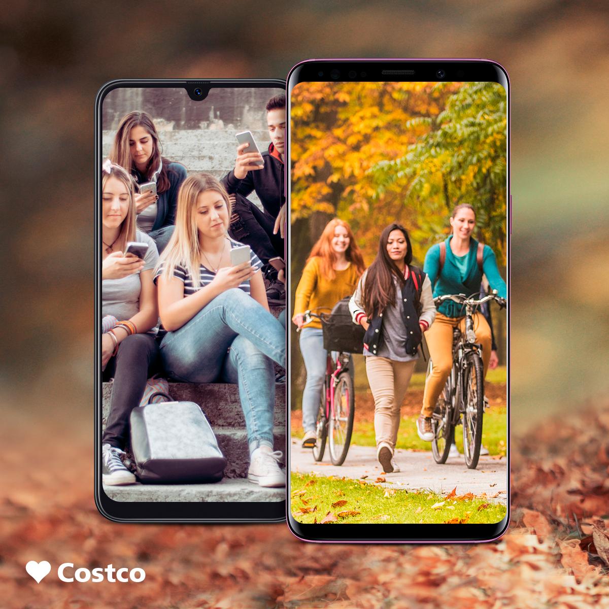 September Smartphone Savings! Costco members receive up to $225 in Costco Shop Cards* bit.ly/2ZNHjT6