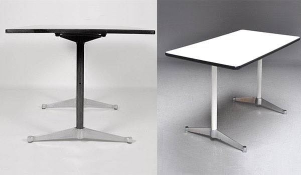 Happy Friday! We’ve just released a blog post about the Wiki segment dedicated to the Eames Desk and Tables. The blog post outlines some of the key facts about each of the pieces in this section of the wiki and covers areas such as authenticity, key specification and history!