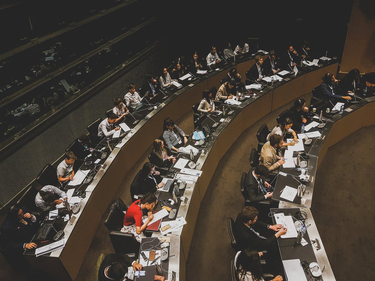 ModeleuParis's tweet photo. European citizenship and #MEUP2019 :  A successful mix between representative and participative democracy  🇪🇺🌎 
#MEUP2019 #EU #Assembléenationale #France #Paris https://t.co/v95RR4F5Tl