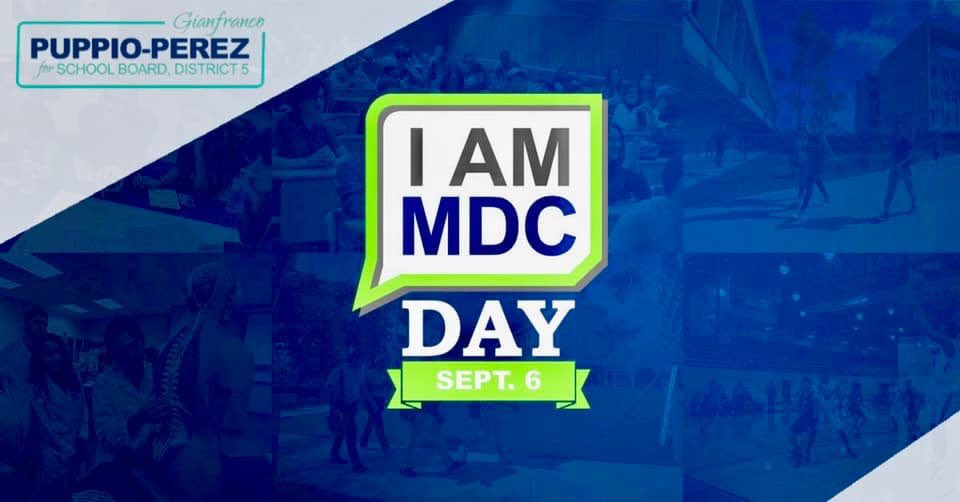 PuppioPerez's tweet photo. Kudos to all past &amp; present alumni of the best #College in the nation on #MDCDay! Proud to be one of you as #IAMMDC! #HappyBirthday #MDC 🎉🎉 🎂 🎉🎉 https://t.co/AMbfmDcFmQ