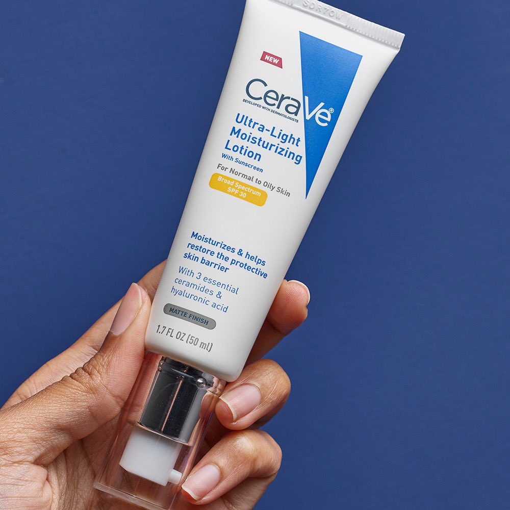 cerave ultralight moisturizing lotion spf 30