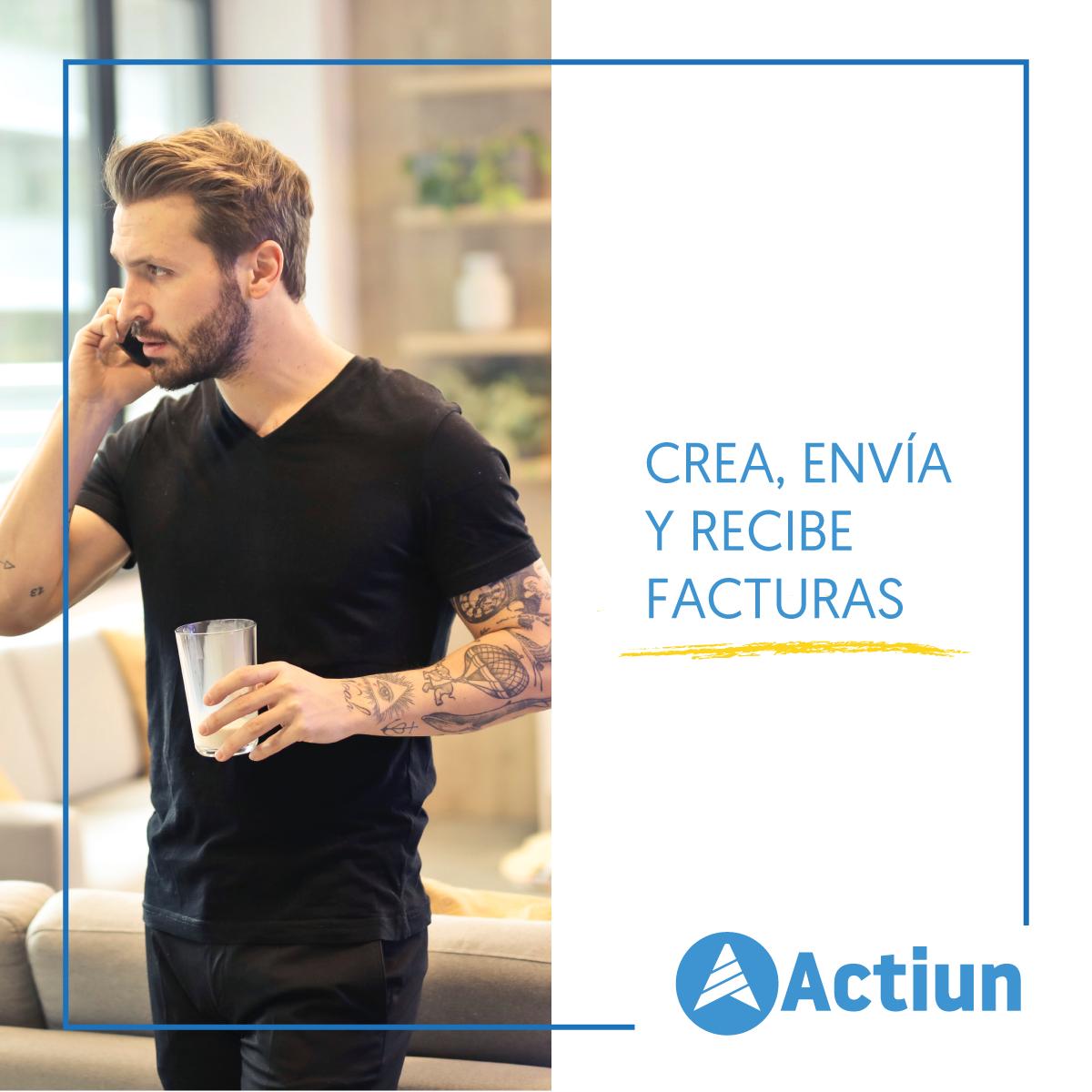 Con ACTIUN podrás envíar facturas profesionales y recibir actualizaciones de cuando sean abiertas por tus clientes.

#PYMES #Facturacion #FacturacionEnLinea #Bills #Administracion #Negocio