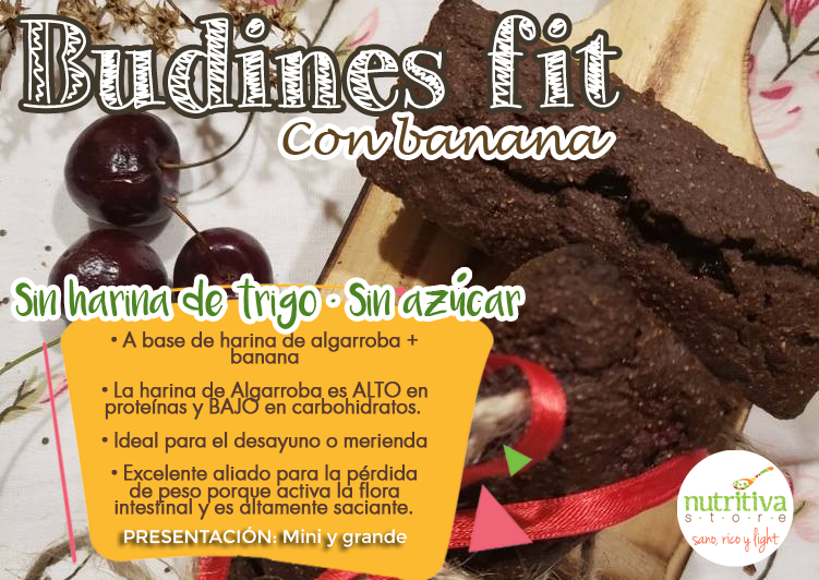 NutritivaStore's tweet photo. Te presentamos un nuevo integrante de la Línea Fit: BUDINES SUPER FIT de avena + Algarroba, #SinHarinadeTrigo 🍃 Ideal para el desayuno o merienda y gran aliado para el descenso de peso. Endulzá tu viernes saludablemente 👌😋 ¡No te quedes sin el tuyo! https://t.co/cGjMKWqaYn