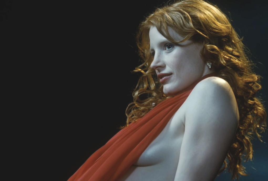 Mr. Skin Minute: Float Your Boat To Jessica Chastain’s Amazing Nips. 