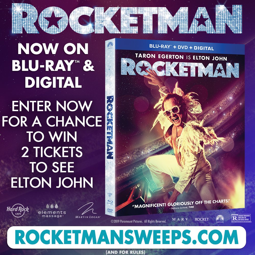 HRCPhoenix's tweet image. Say farewell 2 @eltonofficial like a VIP at his Farewell Yellow Brick Road show @SHRTampa! Grand prize includes: tix, 2-night stay, $500 @ElementsMassage,$100 @HardRock GC, collectible jacket, @MartinLoganLtd speaker &amp;amp; @rocketmanmovie Blu-Ray Combo Pack 🚀 ow.ly/TnGi50vWAUE