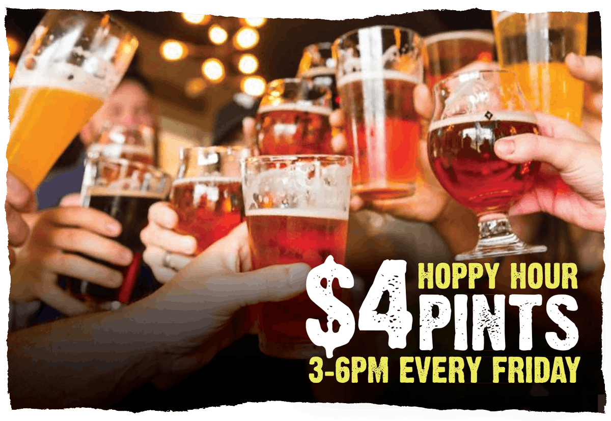 CB CRAFT BREWERS (@cbcraftbrewers) on Twitter photo #TGIF! Come on down to CB's Taproom & Tavern for Tappetizers and $4 #HoppyHour Pints from 3-6pm! 
We offer over 100 different fresh craft beers on 26 rotating taps, wine, cider, and root beer! 
Currently on tap: cbcraftbrewers.com/on-tap #TGIF! Come on down to CB's Taproom & Tavern for Tappetizers and $4 #HoppyHour Pints from 3-6pm! 
We offer over 100 different fresh craft beers on 26 rotating taps, wine, cider, and root beer! 
Currently on tap: cbcraftbrewers.com/on-tap