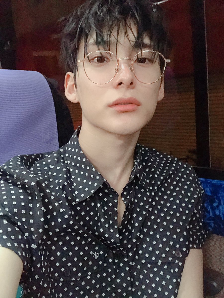 Or that time Junhee was really sweaty after the concert in Chile