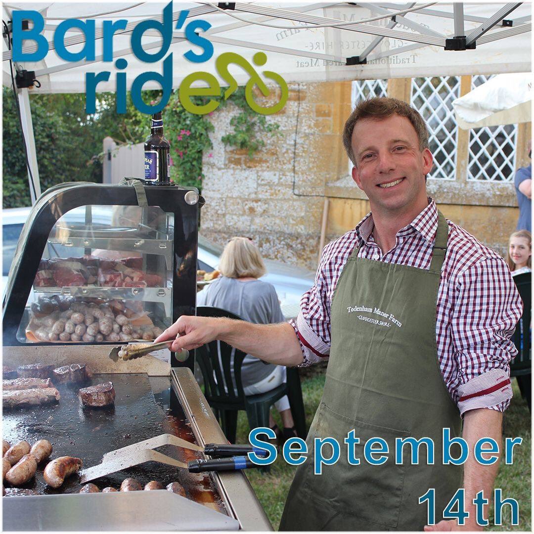 Bard’s Ride. Only a week to go!Come and sign up. 40 and 18 mile routes plus Bards 8 mile walk. All ending with barbecue at Honington Hall