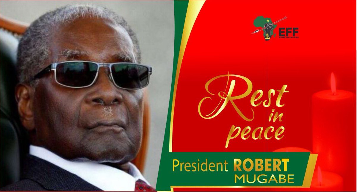 LeighMathys's tweet photo. Rain doesn’t mean the sun didn’t shine. Sunshine doesn’t mean it didn’t rain. #RIPPresidentMugabe https://t.co/sbA38kIGBF