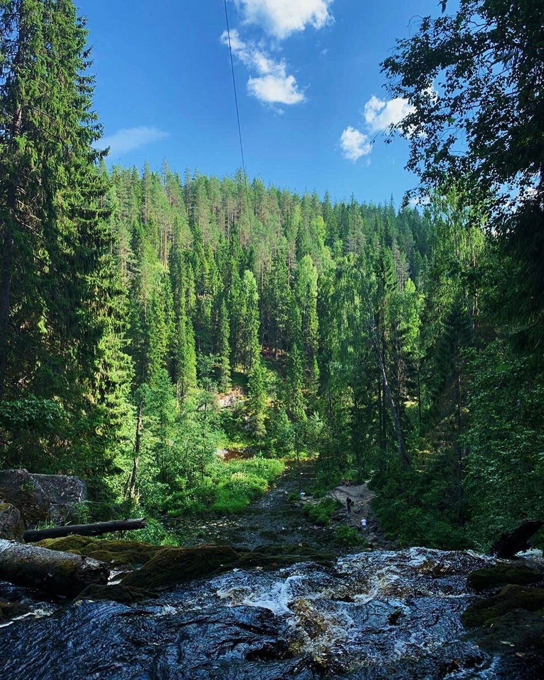 Питкяранта водопад