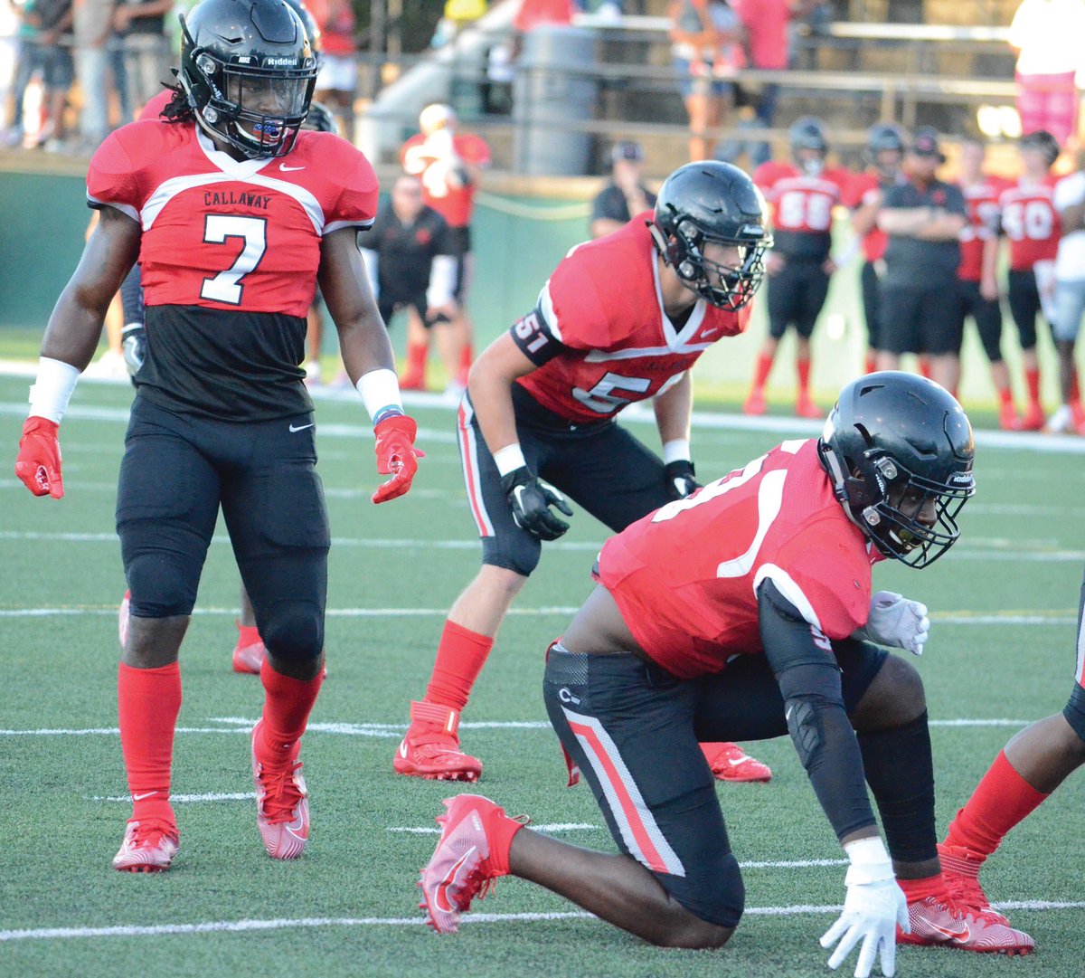 CavsRecruits's tweet photo. 🚨🚨IT’S GAMEDAY🚨🚨 
Tonight @ 7:30, your Cavaliers will take on undefeated LaGrange High in a Troup County rivalry @ Callaway Stadium. Come out early to support the cavaliers because the stadium will be PACKED! 🔴⚔️⚫️
#GameDay #CWay #CALLAWAYStadium #EliteAthletics https://t.co/fhLhN1Sacp
