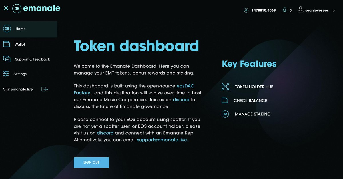 📈 The Growth Pool is now open. dashboard.emanate.live. Help Emanate grow by staking your EMT for weekly bonus payments. medium.com/emanate-live/e… <a href="/NewdexOfficial/">Newdex #EOS</a> <a href="/Bancor/">Bancor</a> <a href="/YoloSwap/">YOLOSWAP</a> <a href="/WhaleExchange/">WhaleExchange</a> <a href="/Hotbit_news/">HotbitDEX 🍀</a> <a href="/eosfinexproject/">eosfinex</a> @Hoo_community <a href="/EOSDAQ_DEX/">EOSDAQ</a>