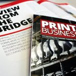 Image for the Tweet beginning: Check out @PrintBusiness's latest cover