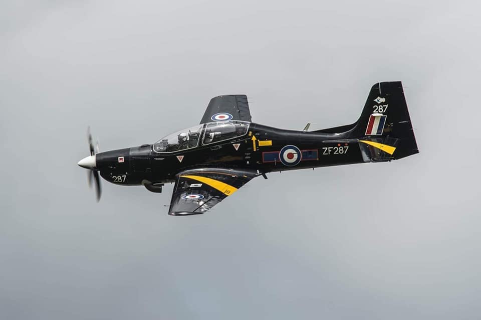 The final Royal Air Force Tucano Display will be this weekend at the Southport Air Show before the type is sadly due to retire next month 
<a href="/SouthportAir/">Southport Air Show</a> <a href="/RoyalAirForce/">Royal Air Force</a> <a href="/RAFLintonOnOuse/">RAFLintonOnOuse</a> <a href="/72Squadron/">72 (Fighter) Squadron</a> @TucanoDisplay <a href="/RAFTucanoTeam/">RAF Tucano Display Team</a>