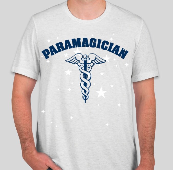 MI_EMS_Probs's tweet photo. Paramagician Tee!π§π»ββοΈLimited time offer! Only $25 + Free Shipping if you order by next Friday! (9/13) DM for details! Soft, tri-blend tee! #Paramagician #EMSshirts #EMSprobs https://t.co/9UnKQZR3By