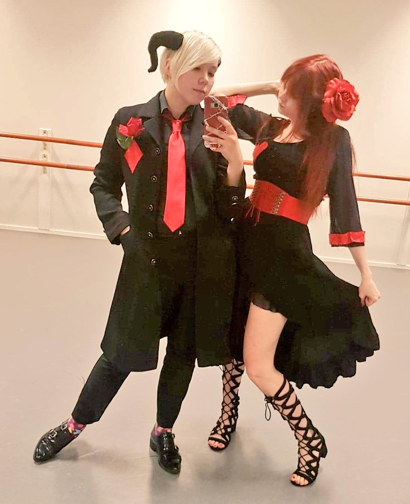 pipapiparminttu's tweet image. Haluun jakaa vielä twitteriin koska rakastan niin mun #tracondancemedley asuja!