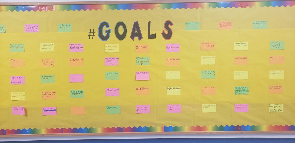 WLBCurriculum's tweet photo. Starting the year with goal setting #grade6students https://t.co/EOv5kZuOA8