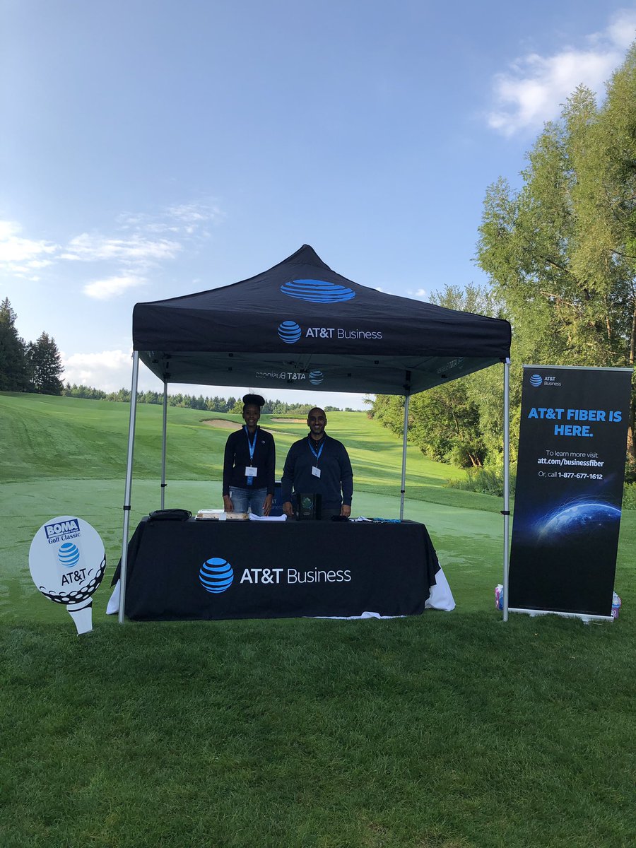 Victoria and Chris representing ATT Fiber at  the Metro Detroit BOMA golf outing. <a href="/Shelia888/">Shelly Thornton</a> <a href="/chrisdonan/">Chris Donan</a> <a href="/dksoutiere/">Derek Soutiere</a> <a href="/chrishanna526/">Christopher Hanna</a> @Vr322r