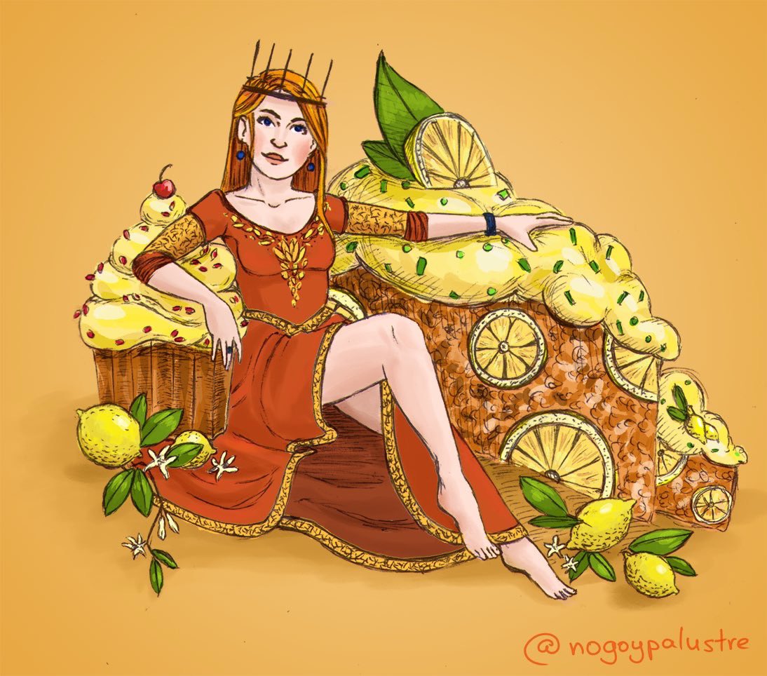 "Lemon cakes are my favorite," Sansa admitted.#ASongOfIceAndFire.