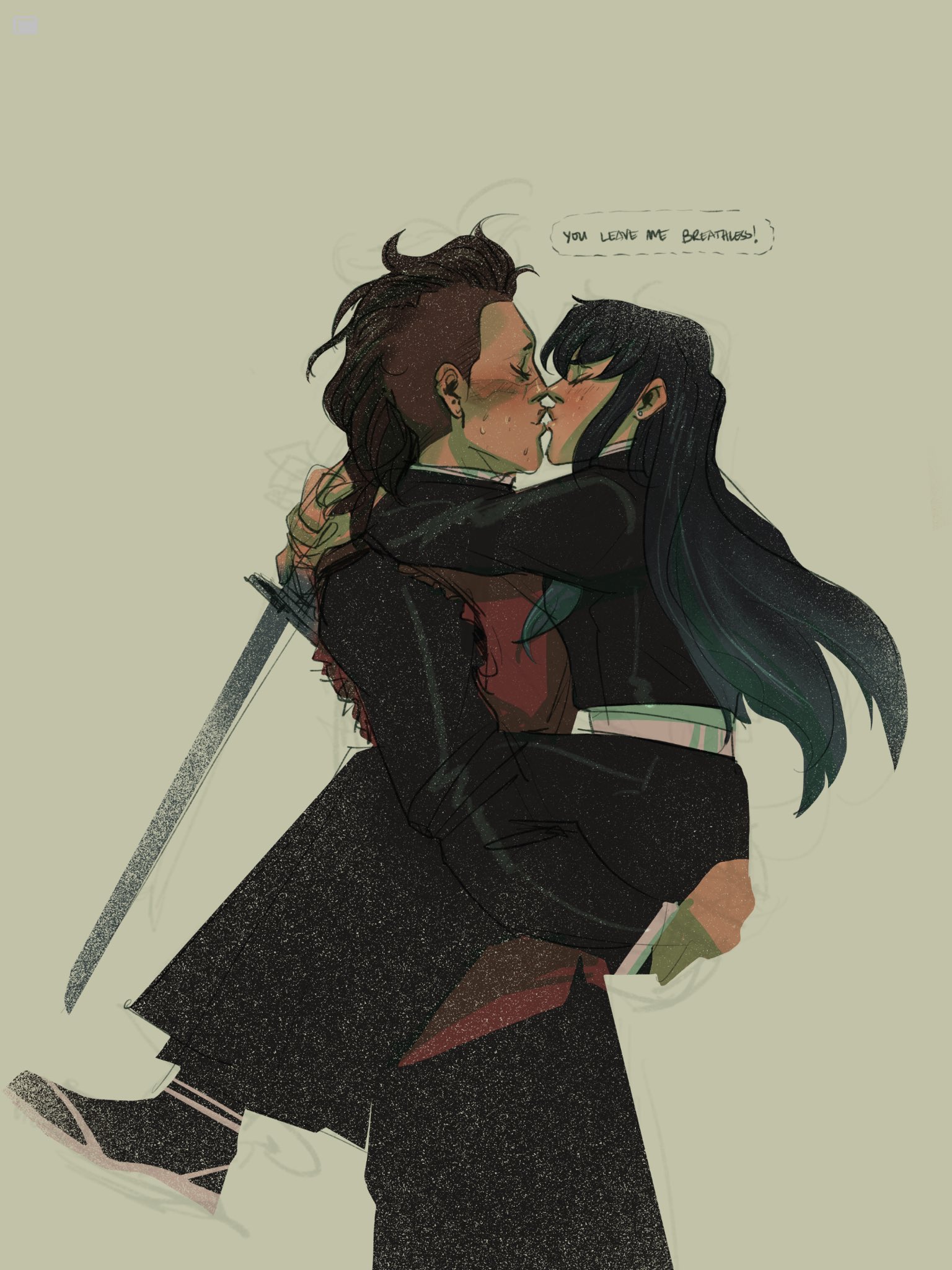 Nic @ Slam Dunk Hell also Wife City 2: World Wife on X: [#kny spoilers] i  luv genya and muichiro together bc theyre the classic tolsmol ship w heaps  of contrasts but