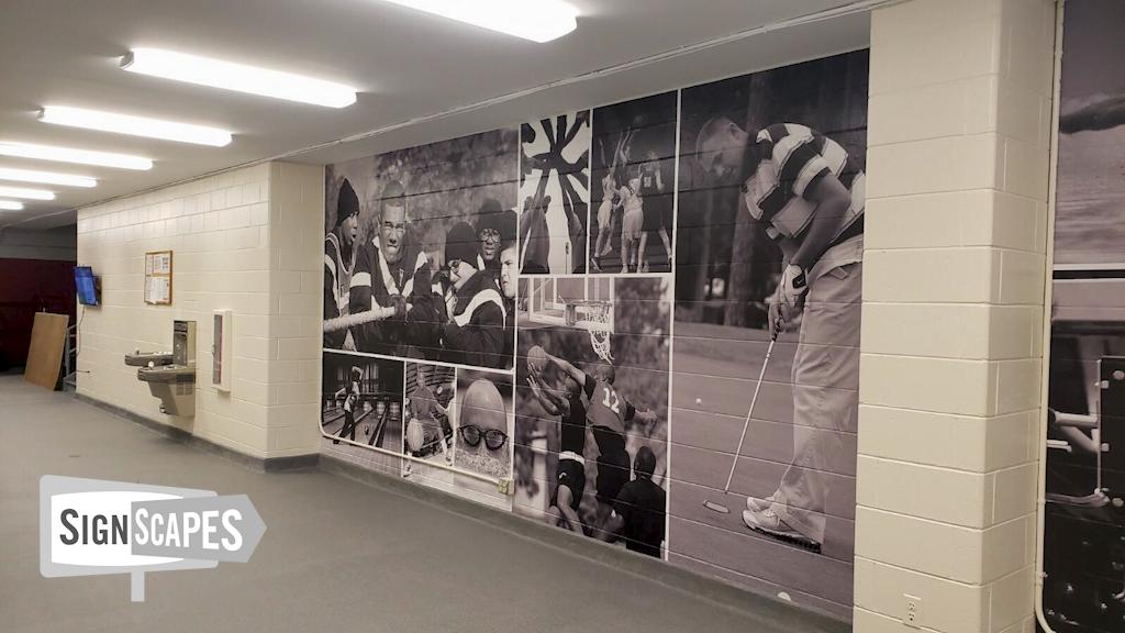 Cool black and white signage we installed for Mac Fitness Center in Fort Lee! #glassdecals #windowsignage #glassdoordecals #windowsign #signage #blackandwhite #macfitnesscenter #rvafitness