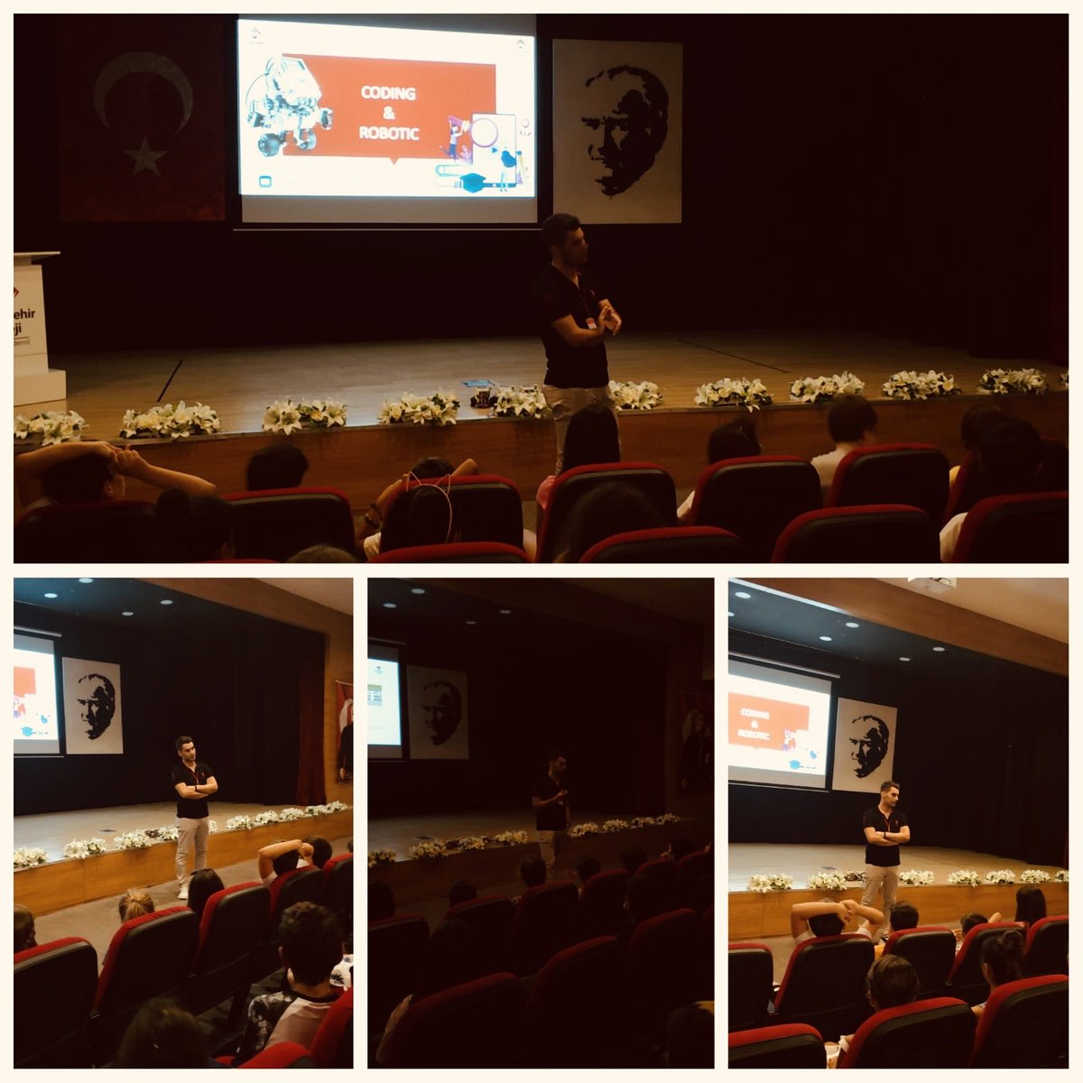 EmreOzenoglu's tweet image. 5. sınıf tanıtım dersimizden ...  🤖👨🏻‍💻👩🏻‍💻 #BKCoding