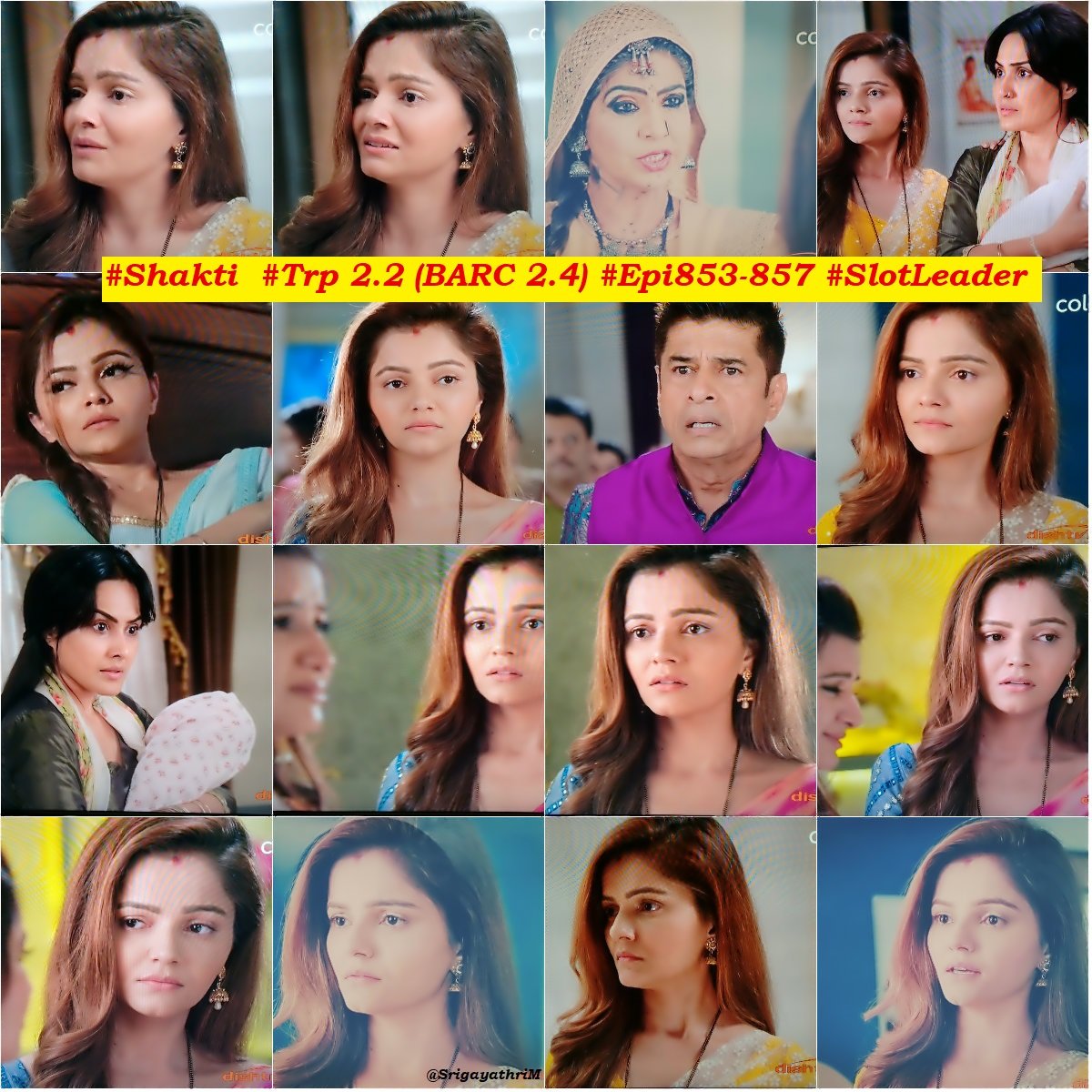 SrigayathriM's tweet photo. #Shakti #Trp2.2 #Epi853-857 #SlotLeader result of
Shattered #Saumya’s new journey…Wisely handling complex situations with renewed willpower,confidence&courage…Pledge to herself, not to allow #Heer to become another #Saumya Great performance @RubiDilaik 👍
@ColorsTV 👏Congrats https://t.co/j4BcfUSeIC