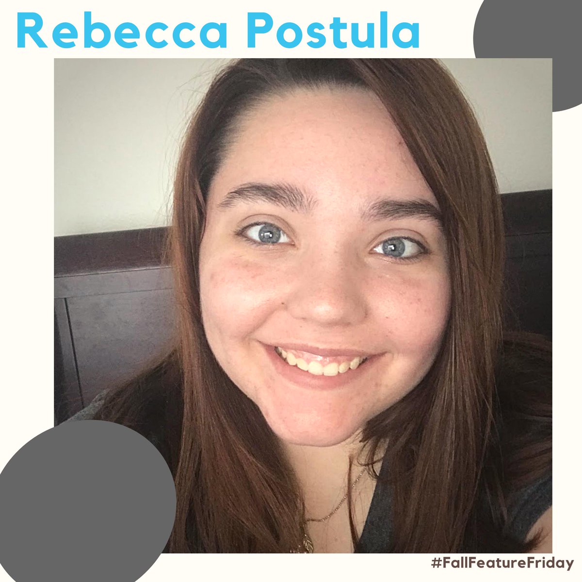 APORegionC's tweet photo. Our next #FallFeatureFriday is Rebecca Postula of Chi Omega! 
She hopes to see you at conference because: conference are so much fun, you get to meet other Brothers and form relationships that you'd never have otherwise. https://t.co/vEnPR3QD8Z