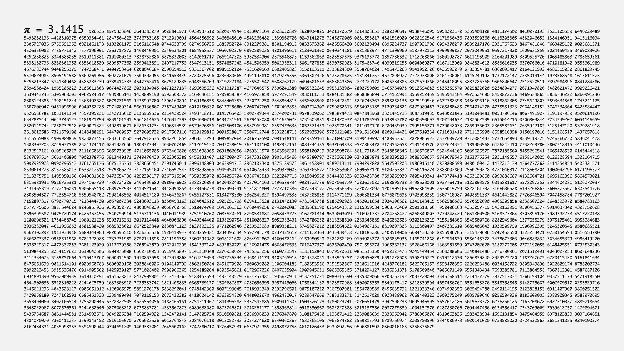 Fermat s Library On Twitter 10 000 Digits Of Pi Https t co fermat-s-library-on-twitter-10-000-digits-of-pi-https-t-co