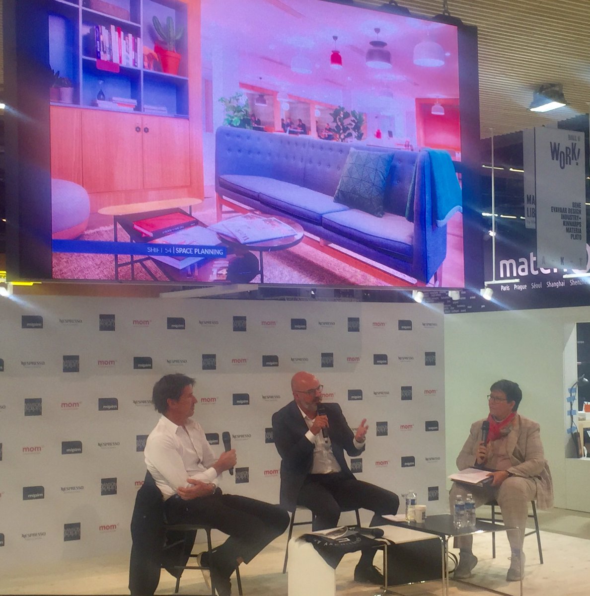 Les millennials transgressent les codes traditionnels de l’immobilier et et veulent un chez-soi au bureau <a href="/MaisonObjet/">MAISON&OBJET</a> avec <a href="/CBURCKART/">Christophe BURCKART</a> @AS_architectes #millenials #coworking