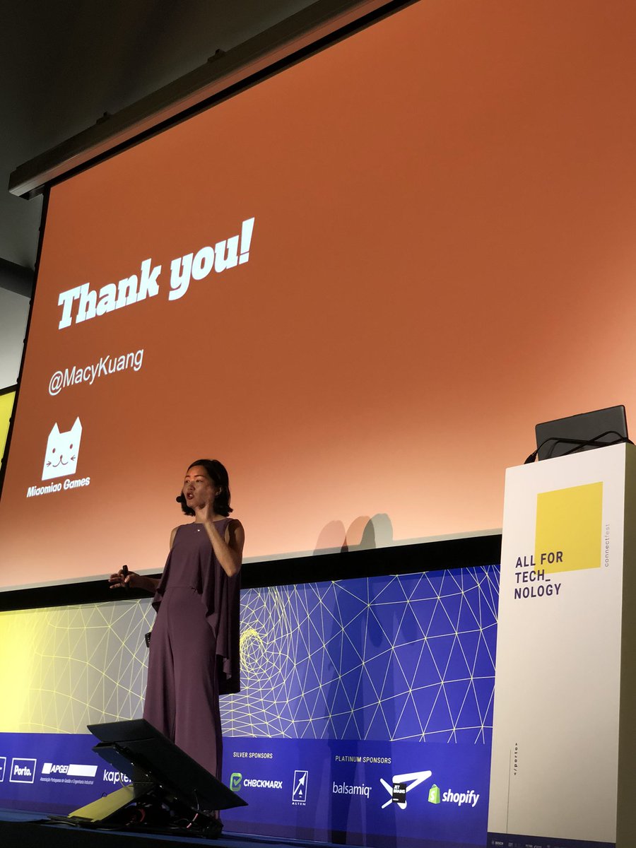 davidcmps's tweet photo. Great talk from @MacyKuang about immersive virtual environments. Looking forward to try the latest hardware innovations! https://t.co/Q2U1scuqPO