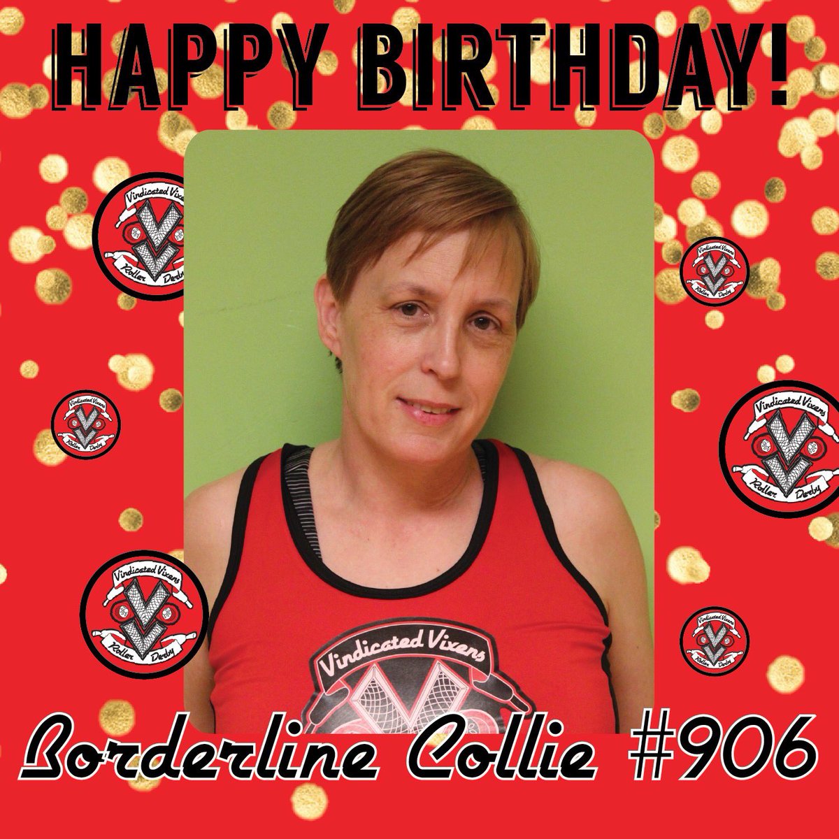 🥳 Happy birthday, Collie! 🥳
#hbd #happybirthday #rollerderby #bordercollie #borderline #collie