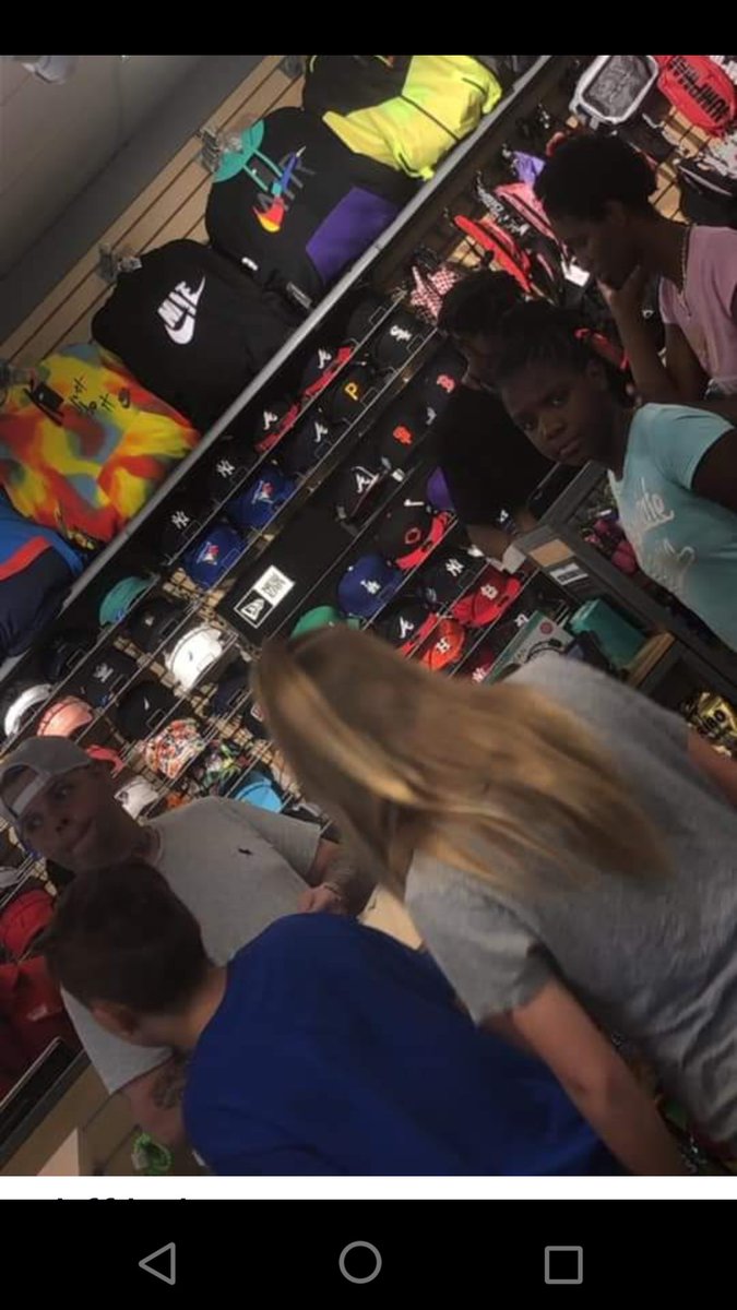 FromMosley's tweet photo. Here's a few pictures from my first annual Back to School shoes drive!!!I was able to do 15 kids myself an a few buddy's drew some names of some kids to out aswell...so all in all we got 21kids footwork fresh this year....looking to get at least 50 next year !!!! 2019 https://t.co/Z9FUV9KOrY
