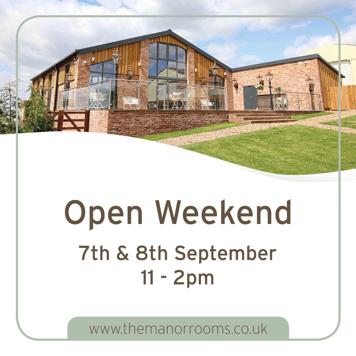 Super excited to show you around our fabulous weddings and events venue this weekend, as we host another open weekend event! 😊#weddings #openweekend #countryvenue #yorkshire #brides #grooms #southcave #eastyorkshire #beverley