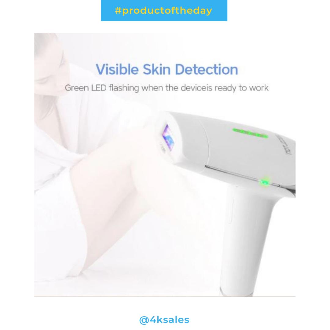 4Ksales's tweet image. 👍 Skin Detection Ability: Bright Green LED lights up when the unit is ready to work.

#electronics #cheapelectronics #consumer #deal #deals #dealsondeals #greatdeals #dealoftheday