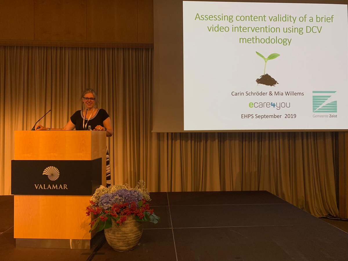 ECARE4YOU GAAT INTERNATIONAAL| Vandaag presenteert <a href="/CarinSchroder/">Carin Schröder</a> Mijn Leven 2.0 in Dubrovnick op congres van The European Health Psychology Society.
Voelt goed dat we onze diensten onderzoeken, de resultaten bespreken en zo steeds weer verbeteren.
Zie ook ecare4you.nl/mijn-leven-2-0/