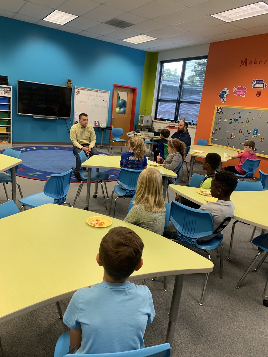 pichlerclass's tweet photo. Kicking off career breakfast to introduce our students to a variety of careers they could choose in the future! #crestwoodsoars https://t.co/YrugJKmbrC