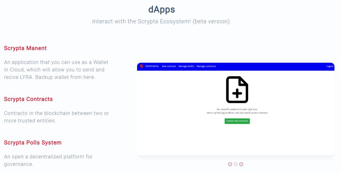 scryptachain's tweet photo. 🌍Explore the #Scrypta ecosystem!

🎯Manent, Contracts and Polls System #dApp are perfect examples of how the #blockchain can be used! Our devs are constantly working to provide the right tools to easily interface with Scrypta blockchain!

https://t.co/MBbIa39VFH

#Crypto https://t.co/DnmAImEYY2