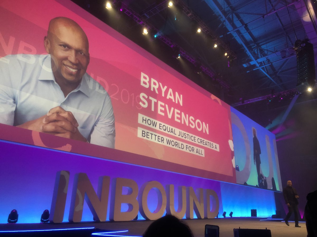 katekroll27's tweet photo. “Proximity is the key to innovation in justice”-Bryan Stevenson #INBOUND19 https://t.co/hlQkNSfYdS