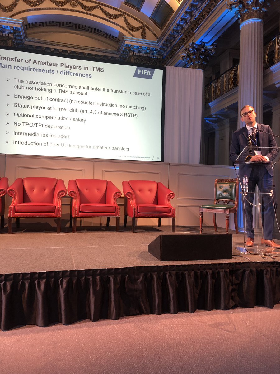 EdinSportsConf's tweet photo. Jacques is asked about when TMS compliance will step in and how violations are flagged. Jacques mentions AI or information received from a party involved. Manpower is, at present, focused on transfers made against a payment https://t.co/ED3UjbPbjX