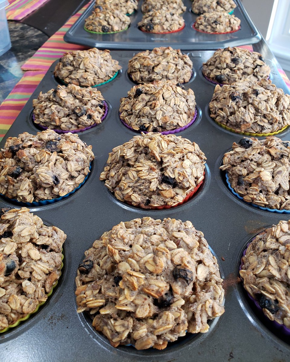 Get2dRootHealth's tweet photo. The aroma of Chef AJ's "Just Blueberry Banana Muffins" reminds of just how wonderful it is to live a Plant-Exclusive Lifestyle. There is no deprivation! #LoveEatingFromTheEarth #PlantPoweredFamily #OurHealthIsOurWealth #Get2dRoot #WeAreWhatWeEat #EatRealFood #WholeFoodPlantBased https://t.co/exwO0nVzoV