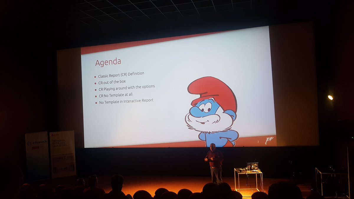 and here comes next #orclapex presentation at #poug2019 by @rhjmartens, Classic Report at its best!