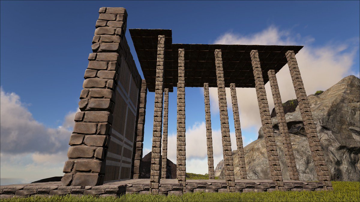 クロイチ ワイバーンミルクをとるためのトラップって巨大恐竜門を何個も重ねちゃえばいい感じ