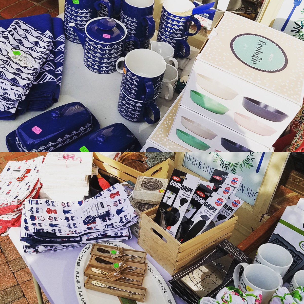 Some really #cute stuff at the L &amp; L #Sidewalk #Sale!  Come early!  Looks like an adorable #tea set to give a tea lover this #holiday #season, just saying!  💕 #lovelexva #sidewalksale #summersale #holidayshopping <a href="/MainStreetLex/">MainStreet Lexington</a> <a href="/wluLex/">wluLex</a> <a href="/wluactivities/">W&L Student Activities</a> <a href="/wlufyoc/">FYOC</a>