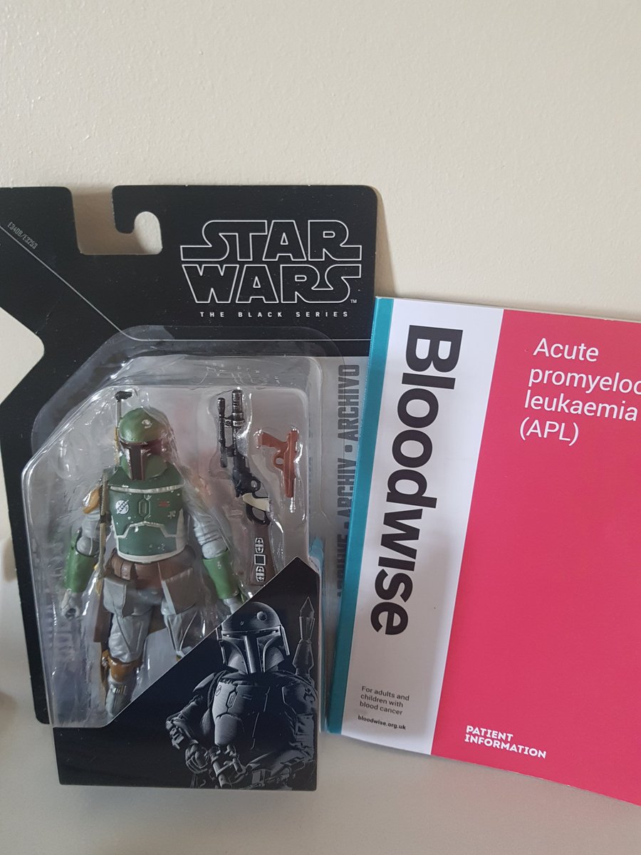 Thanks to my old team/ friends  <a href="/virginmedia/">Virgin Media ❤️</a> social team for my new Boba Fett chemo buddy and all the support on my blog :) 

It's #BloodCancerAwarenessMonth
and you can read some great information by following <a href="/LeukaemiaCareUK/">Leukaemia Care</a> <a href="/bloodwise_uk/">Bloodwise</a> 

Thank you #touched #nearlycried