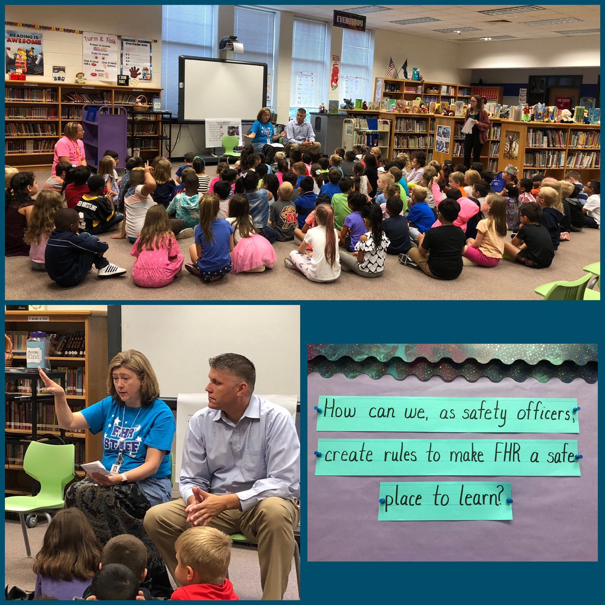 Such an exciting kickoff to our First Grade PBL project!  TY @BrendaJochems & Mr. Cookus #PBL #fhres20 #1stgrfun #schoolrules @heathersalberg @jennkegan @MrsLanius @MrsKaylaLambert @cindyvmolen